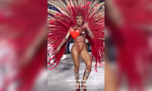 
						
							Gabi Martins passa perrengue com fantasia e mostra demais em desfile
						
						