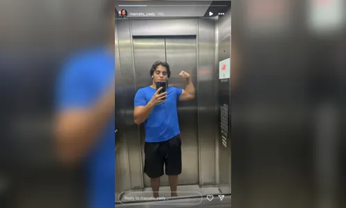 
						
							Filho de Ivete Sangalo exibe o braço musculoso em nova selfie
						
						