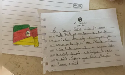 
						
							Diocese de Apucarana envia cartas para crianças do Rio Grande do Sul
						
						