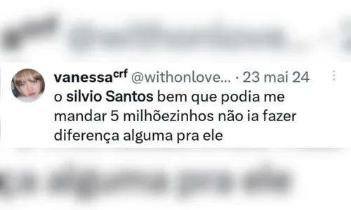 
						
							Silvio Santos distribui R$ 100 milhões para cada filha
						
						