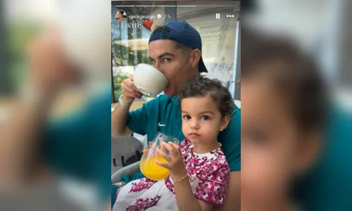 
						
							Semelhança entre Cristiano Ronaldo e filha caçula impressiona; confira
						
						