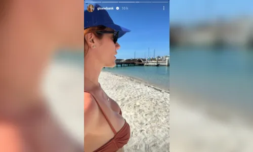 
						
							Giovanna Ewbank esbanja beleza em dia de praia
						
						