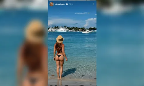 
						
							Giovanna Ewbank esbanja beleza em dia de praia
						
						