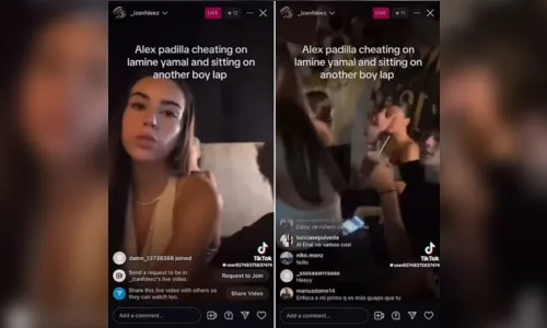 
						
							Lamine Yamal deixa de seguir namorada após vídeo polêmico viralizar
						
						