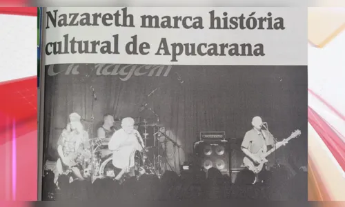 
						
							De Raul Seixas a Nazareth: 6 shows de rock que marcaram Apucarana
						
						