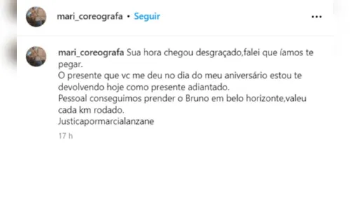 
						
							Tia celebra prisão de sobrinho acusado de matar mãe: 