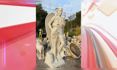 
						
							Estátua de Lúcifer é construída em cidade do Rio Grande do Sul
						
						