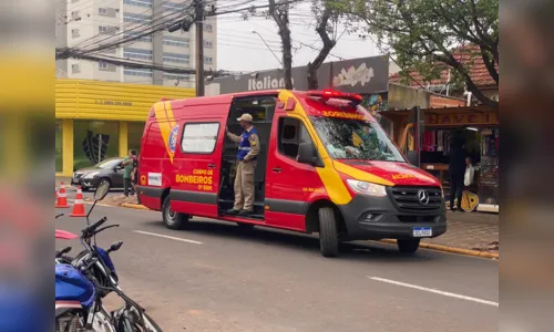 
						
							Idosa de 75 anos é atropelada próximo ao terminal de Apucarana
						
						