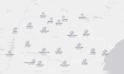 
						
							Fim do calor? Nova frente fria promete chuva e queda das temperaturas
						
						