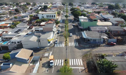 
						
							Apucarana renova sinalização de ruas e avenidas; veja os locais
						
						