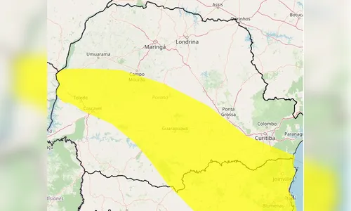 
						
							Paraná está sob alerta de tempestades; saiba onde pode chover
						
						