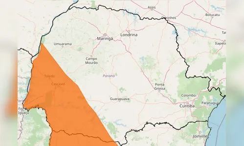 
						
							Paraná está sob alerta de tempestades; saiba onde pode chover
						
						