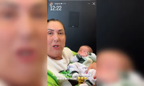 
						
							Virginia se incomoda com novo apelido do filho na família: 