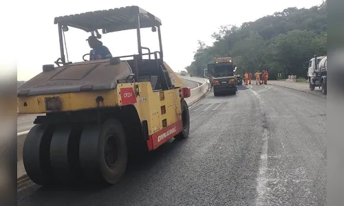 
						
							PR-445 entre Londrina e Tamarana tem conservação de pistas
						
						