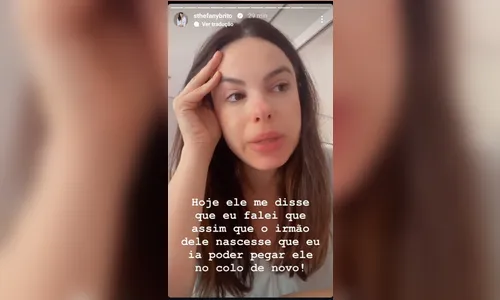 
						
							Sthefany Brito encara drama com primogênito após chegada do caçula
						
						