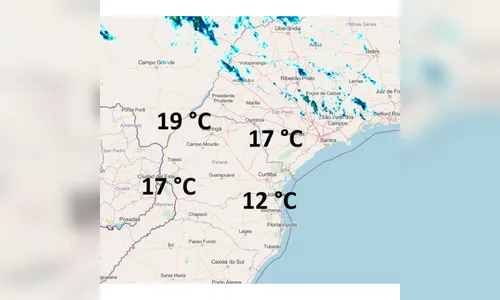 
						
							Confira a previsão do tempo para este domingo (13) em Apucarana
						
						