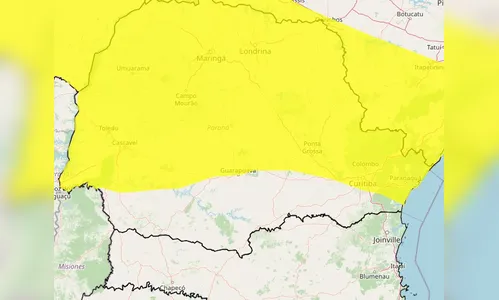 
						
							Frente Fria chega ao PR e eleva risco de temporais; veja onde chove
						
						