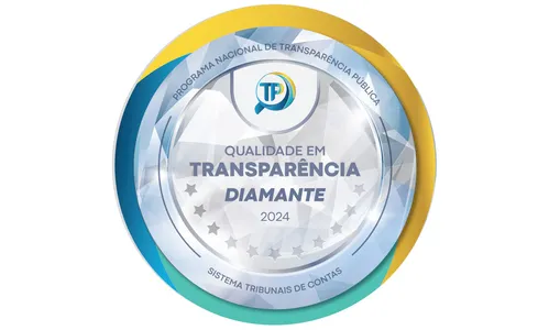 
						
							Governo conquista Selo Diamante em transparência pública
						
						