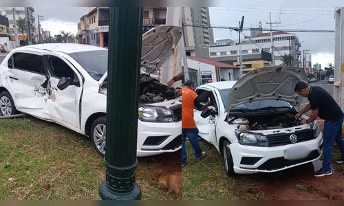 
						
							Vídeo mostra acidente entre carro e trem em Arapongas; assista
						
						