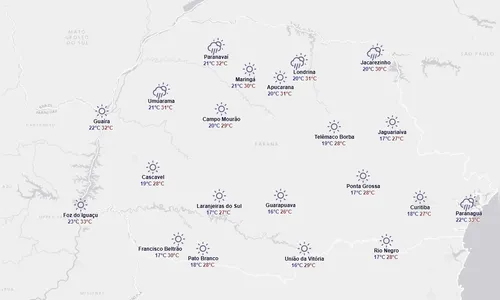 
						
							Sol entre nuvens e máxima de 31º C: veja previsão do tempo desta sexta
						
						