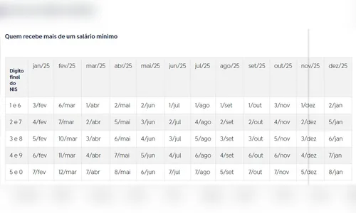 
						
							INSS divulga calendário de pagamentos para 2025; confira as datas
						
						