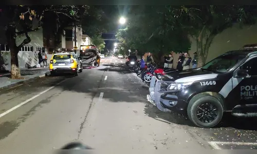 
						
							PM de Arapongas apreende 15 motocicletas durante operação de trânsito
						
						