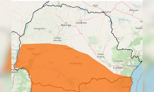 
						
							Paraná entra em alerta para tempestades nesta sexta-feira (6)
						
						