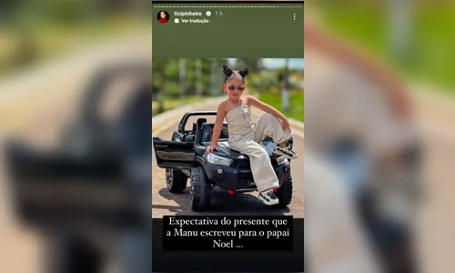 
						
							Ticiane Pinheiro mostra presente errado que deu para a filha no Natal
						
						