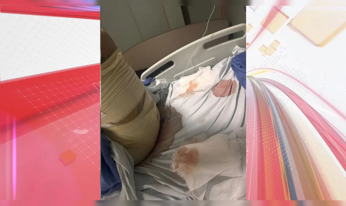 Segundo a modelo, ela mesma, com a ajuda da mãe, teve que trocar o próprio lençol sujo de sangue