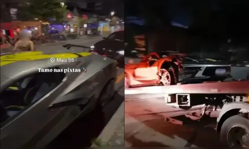 
						
							Influencer com Corvette de R$ 1,5 milhão se envolve em acidente e foge no PR
						
						