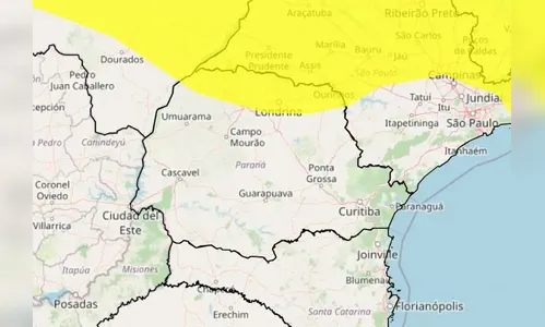 
						
							Inmet: tempestade coloca 101 cidades do Paraná em alerta; veja quais
						
						