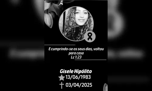 
						
							Moradora de Apucarana morre aos 41 anos após luta contra o câncer
						
						