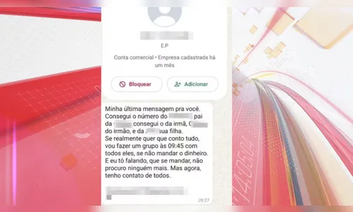 
						
							Mulher é presa por extorquir amigo casado para não revelar traição
						
						