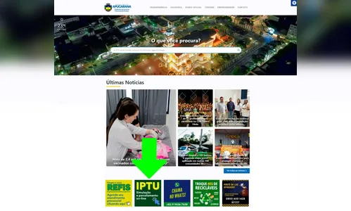
							Contribuinte de Apucarana pode simular pagamento de dívidas; veja como fazer
						
						