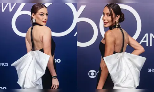 
						
							Famosas vão com vestidos iguais na festa da Globo e viram meme
						
						