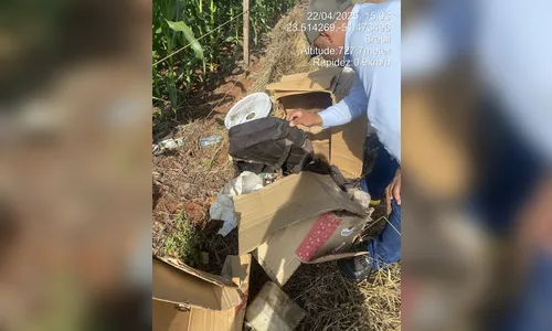 
						
							GCM e Meio Ambiente identificam autor de descarte irregular de entulho
						
						