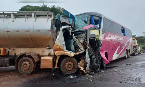 
						
							Veja quem são as vítimas do acidente entre caminhão e ônibus no PR
						
						