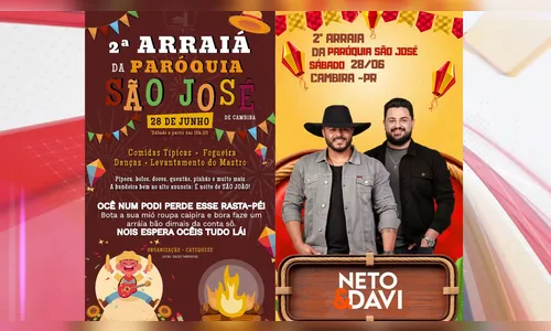 
							Cambira se prepara para o 2º Arraiá da Paróquia São José
						
						