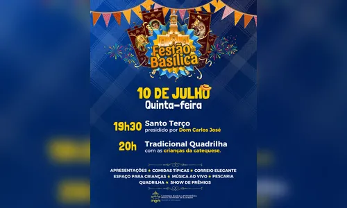 
							Festão da Basílica resgata tradição e promete movimentar Apucarana
						
						