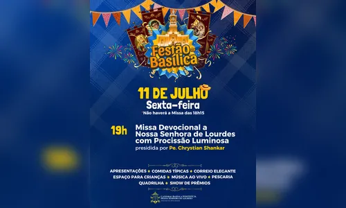 
							Festão da Basílica resgata tradição e promete movimentar Apucarana
						
						
