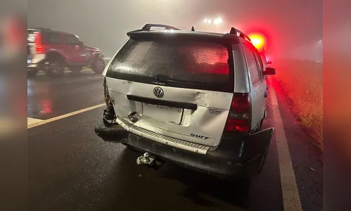 
							Motorista se perde na neblina antes de colisão na BR-369 em Apucarana
						
						