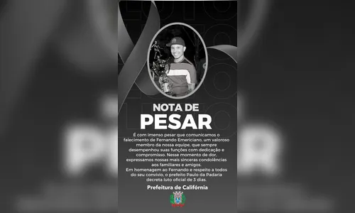 
							Professor Fernando Emerenciano será sepultado nesta segunda-feira
						
						