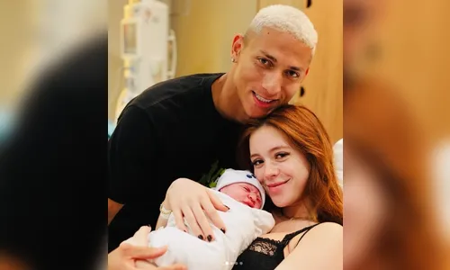 
							Richarlisson anuncia o nascimento do filho
						
						