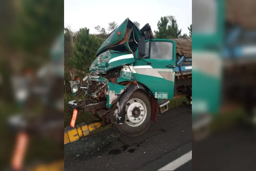 Jovem caminhoneiro de Apucarana morre após acidente na BR-376