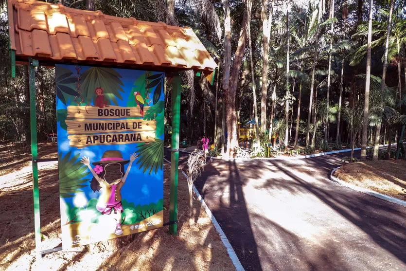 Prefeitura revitaliza Bosque Municipal de Apucarana