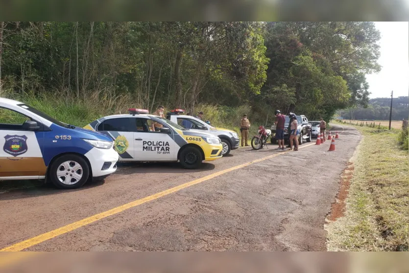 PM, GCM e agentes de trânsito realizam blitz no Parque da Raposa