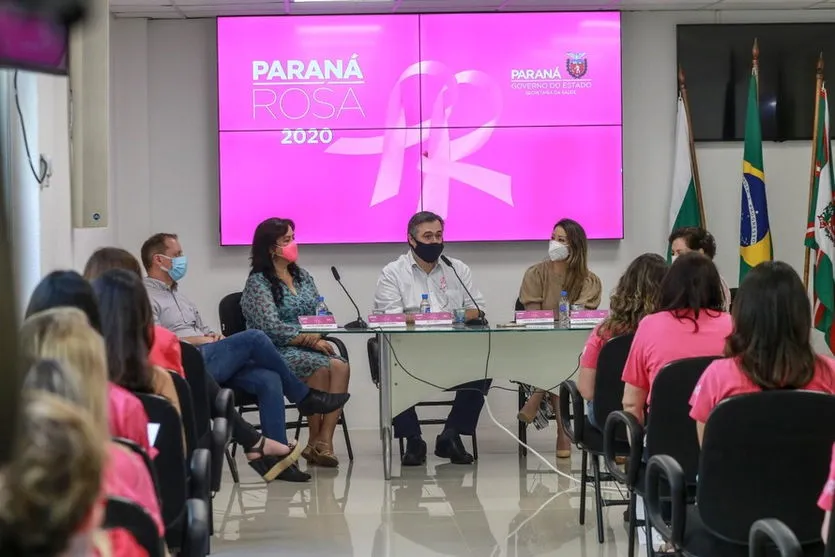 Governo do Paraná iniciou hoje as atividades do Paraná Rosa