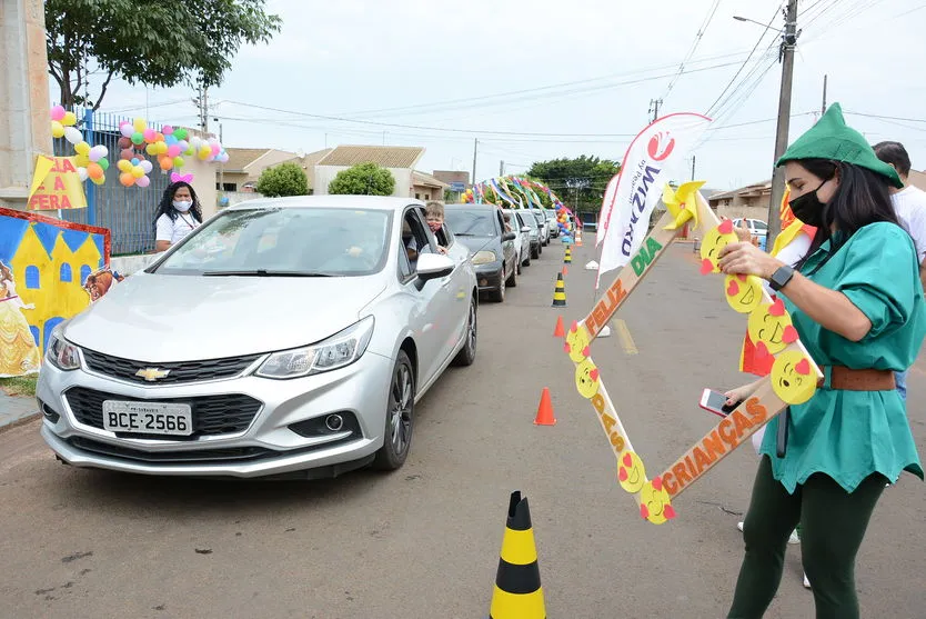 Sabáudia comemora Dia das Crianças com Drive Thru da Saudade