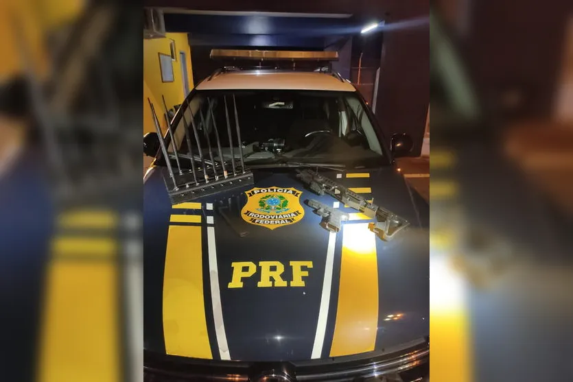 PRF prende suspeitos de roubo de cargas e sequestro de caminhoneiros