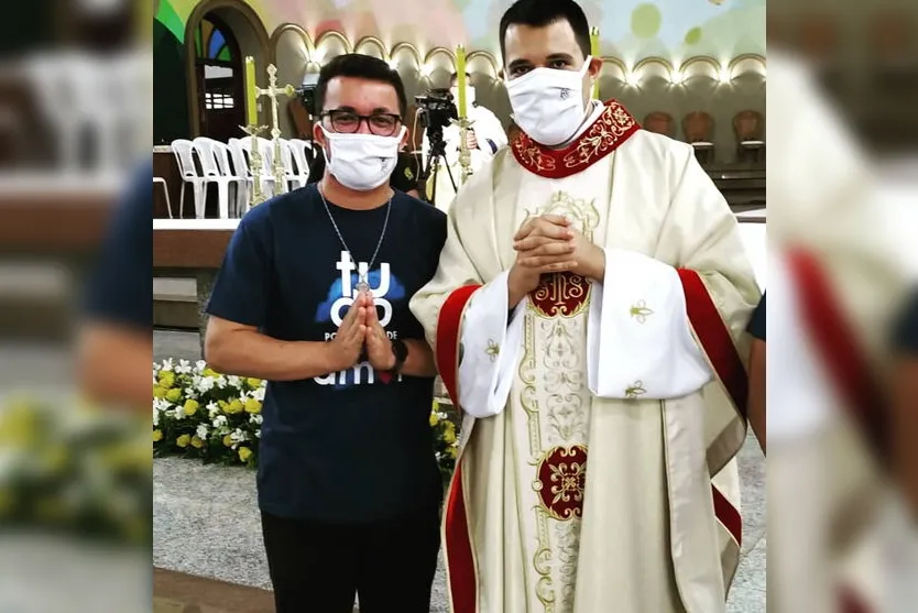 Aos 34 anos apucaranense 'larga tudo' para ser padre